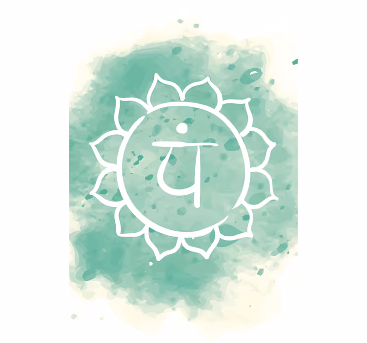 Tenda a rullo soggiorno simbolo chakra cuore - TenStickers