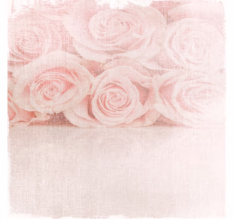 Tenda a rullo soggiorno rose rosa shabby chic - TenStickers