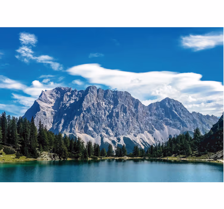 Tenda a rullo camera da letto lago seebensee - TenStickers