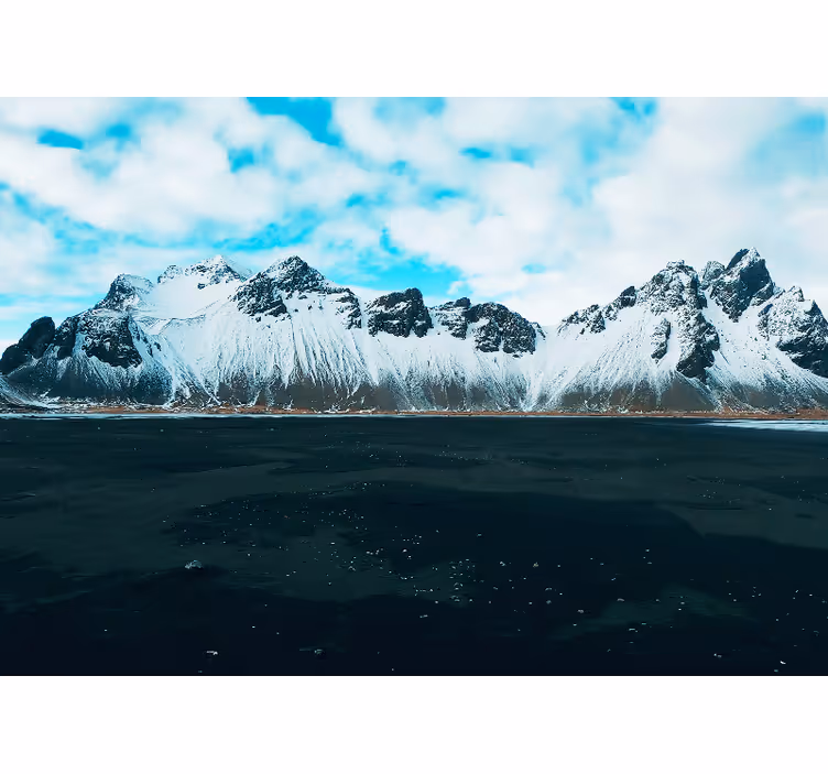 Tenda a rullo camera da letto montagne vestrahorn - TenStickers