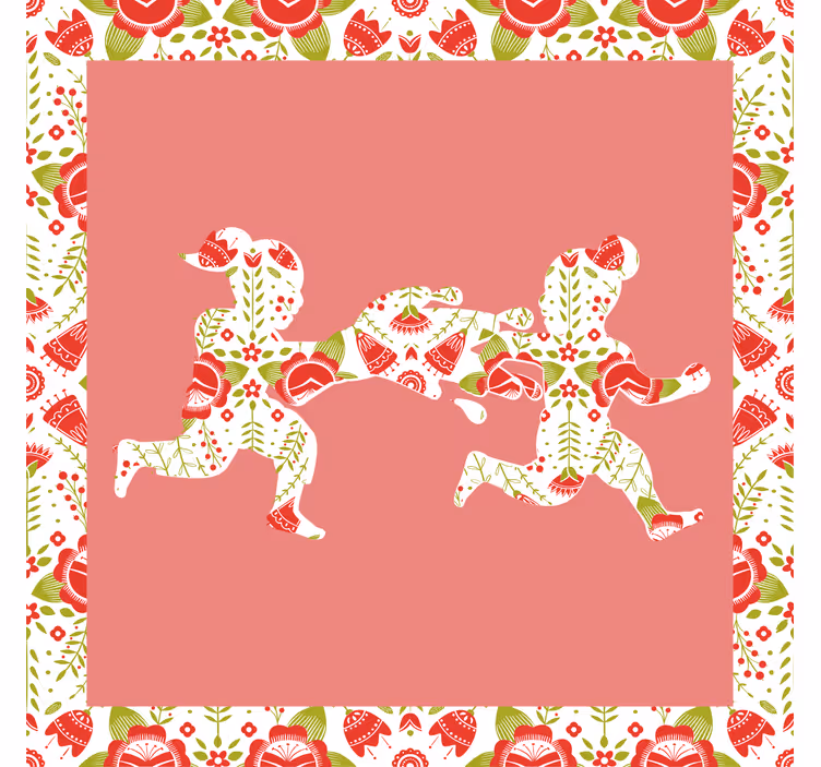 Tenda a rullo soggiorno tradizione di Śmingus dyngus - TenStickers