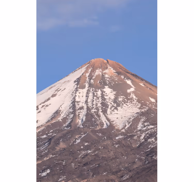 Tenda a rullo soggiorno montagna teide - TenStickers