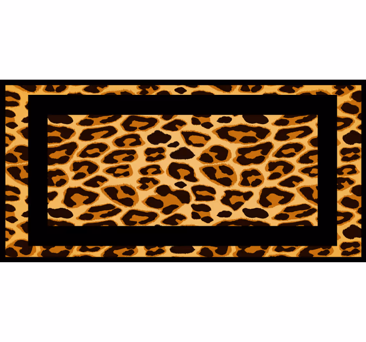 Tenda a rullo camera da letto tigre arancione classica - TenStickers