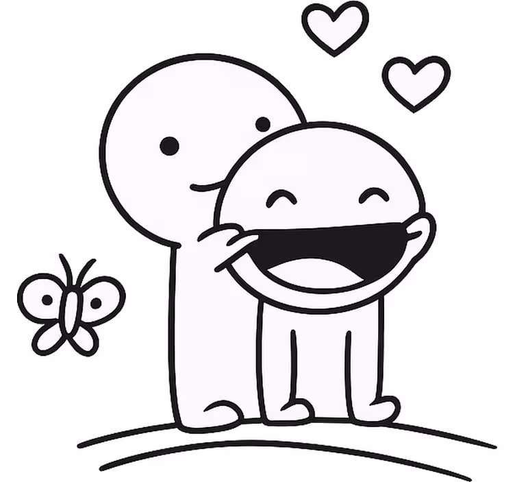 Tenda a rullo bianca ti farà sempre sorridere - TenStickers