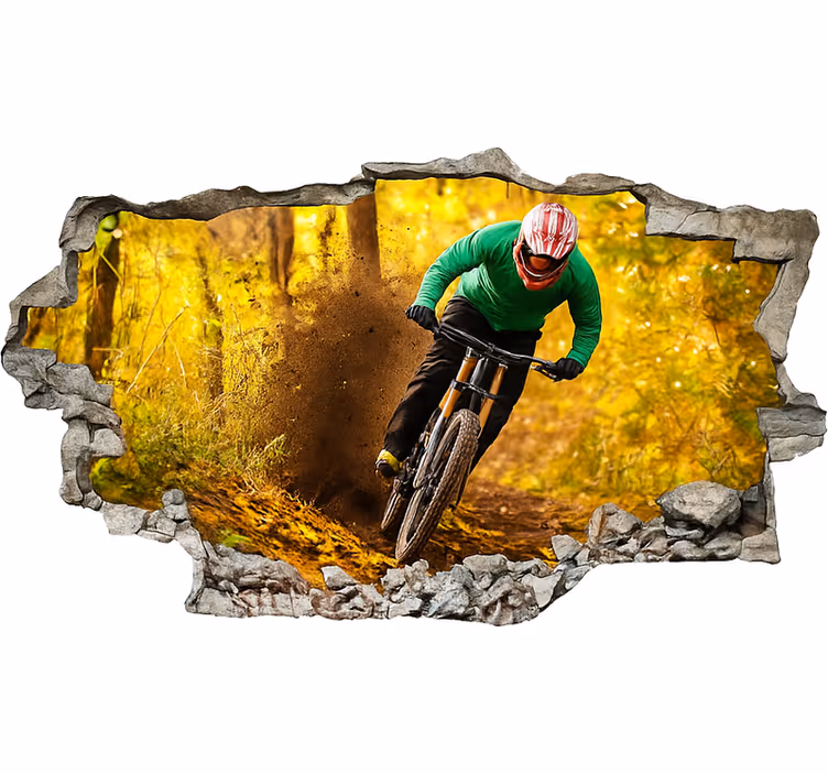 Tenda a rullo soggiorno breccia di polvere autunnale - TenStickers