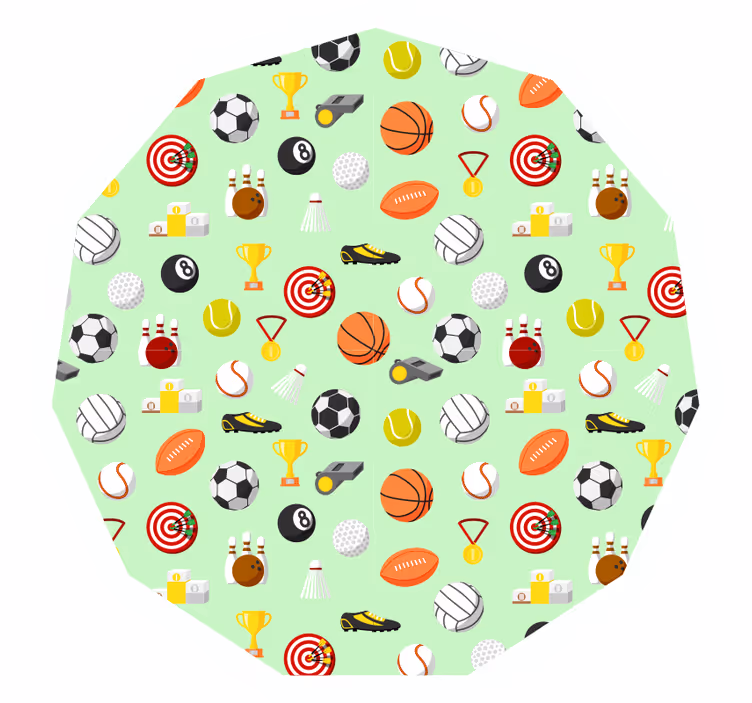 Tenda a rullo cameretta attività per bambini - TenStickers