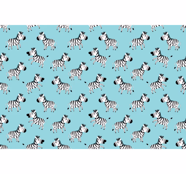 Tenda a rullo cameretta zebra carina per bambini - TenStickers