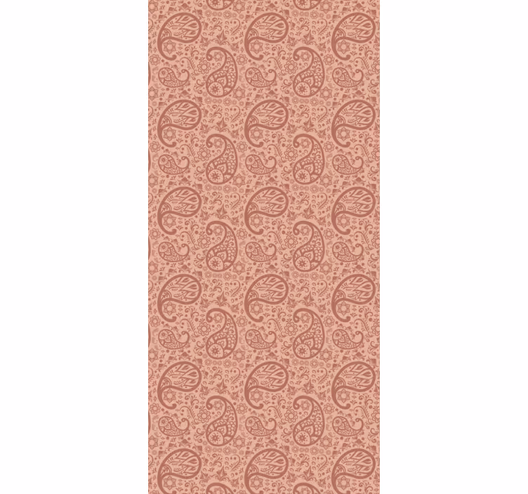 Tenda a rullo cucina motivo paisley - TenStickers