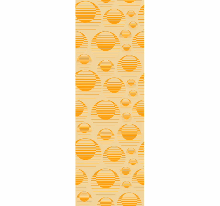 Tenda a rullo cucina retro sun draw frigorifero - TenStickers