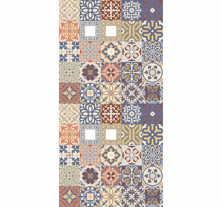 Tenda a rullo cucina idraulica multicolore - TenStickers