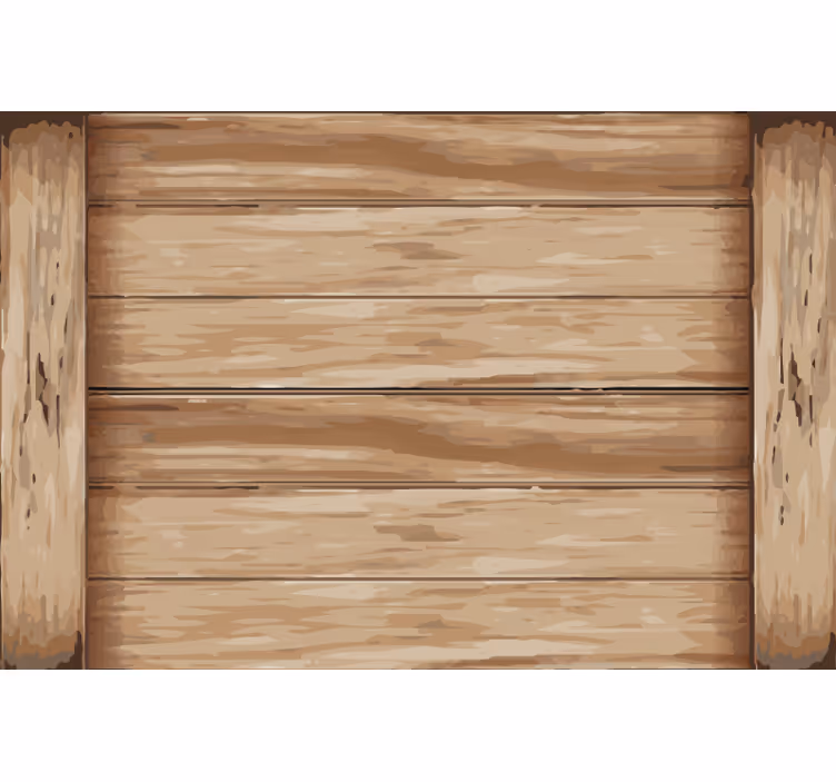 Tenda a rullo beige motivo legno moderno - TenStickers