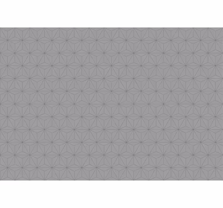 Tenda a rullo esterni triangoli grigi in cemento - TenStickers