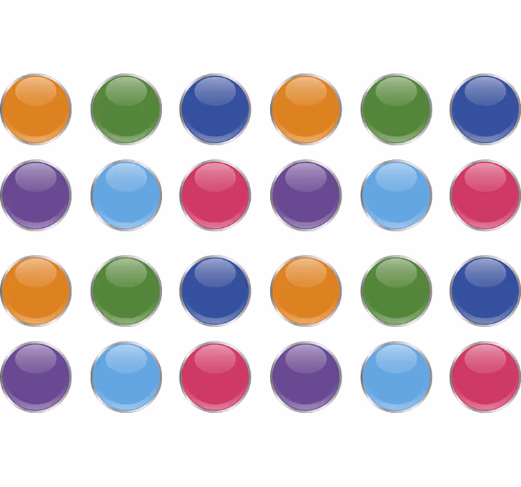 Tenda a rullo camera ragazzi motivi geometrici 3d - TenStickers