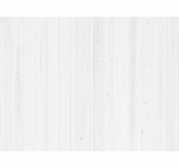Tenda a rullo bianca motivo hamptons in legno bianco - TenStickers