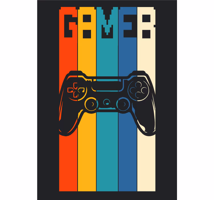 Tenda a rullo camera ragazzi gamer - TenStickers