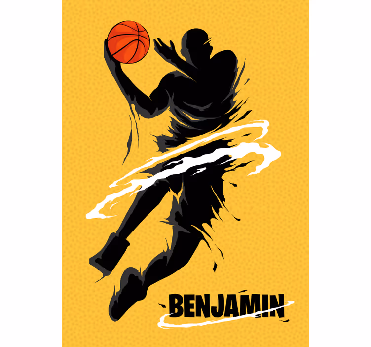 Tenda a rullo camera ragazzi basket - TenStickers
