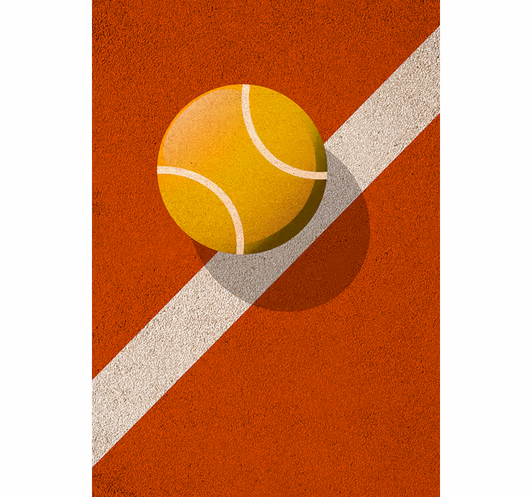 Tenda a rullo camera ragazzi tennis - TenStickers