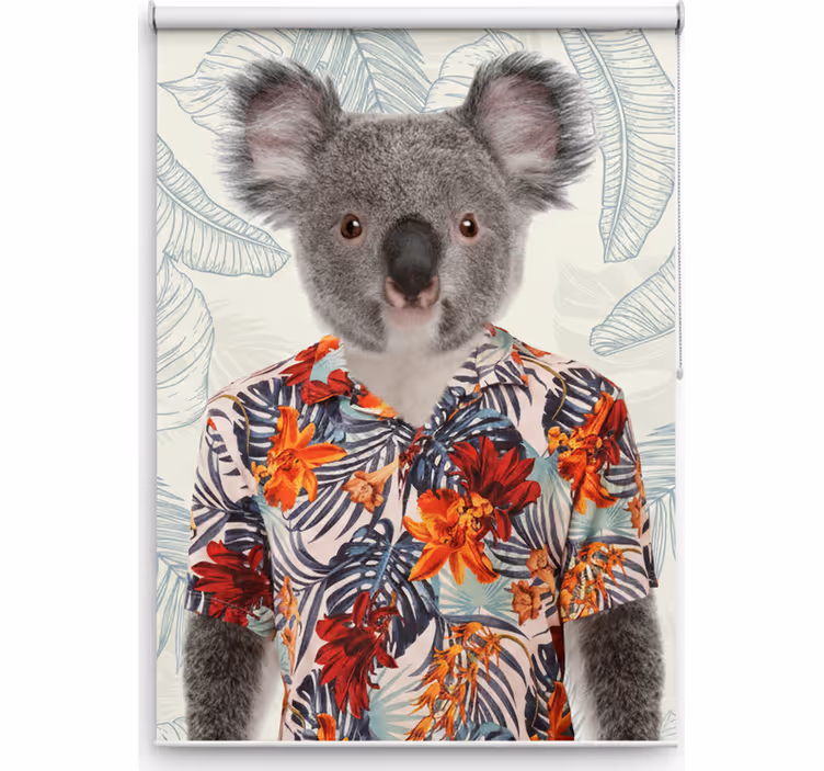 Tenda a rullo camera ragazzi koala elegante - TenStickers