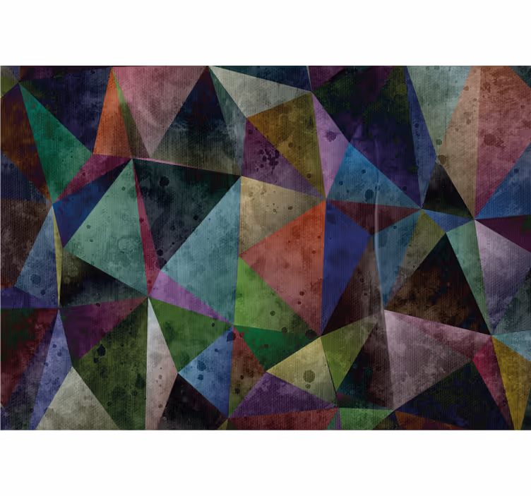 Tenda a rullo esterni motivo colore profondo stile picasso - TenStickers