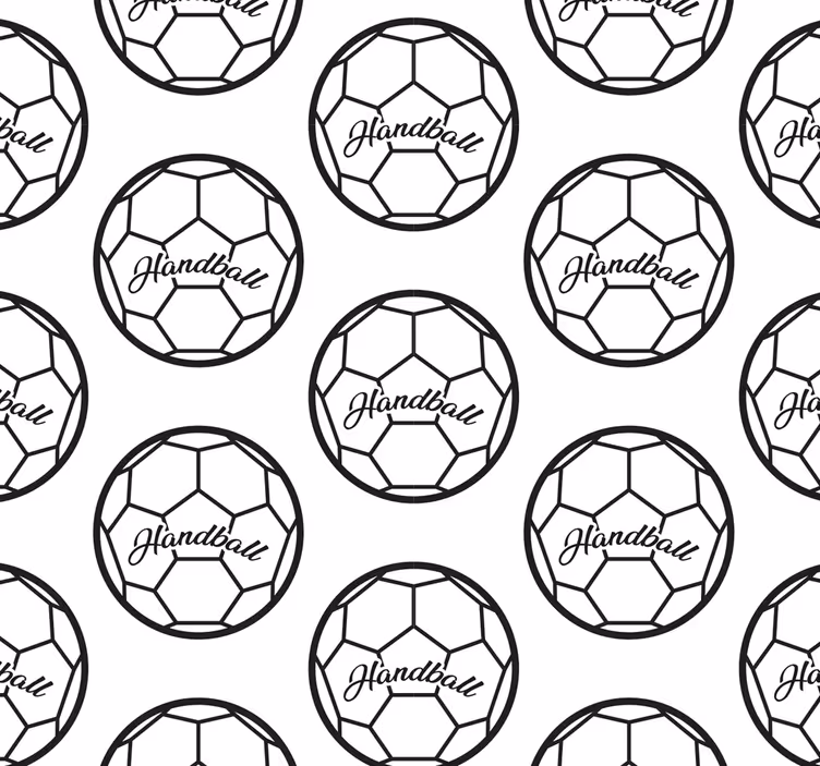 Tenda a rullo camera ragazzi pallamano - TenStickers
