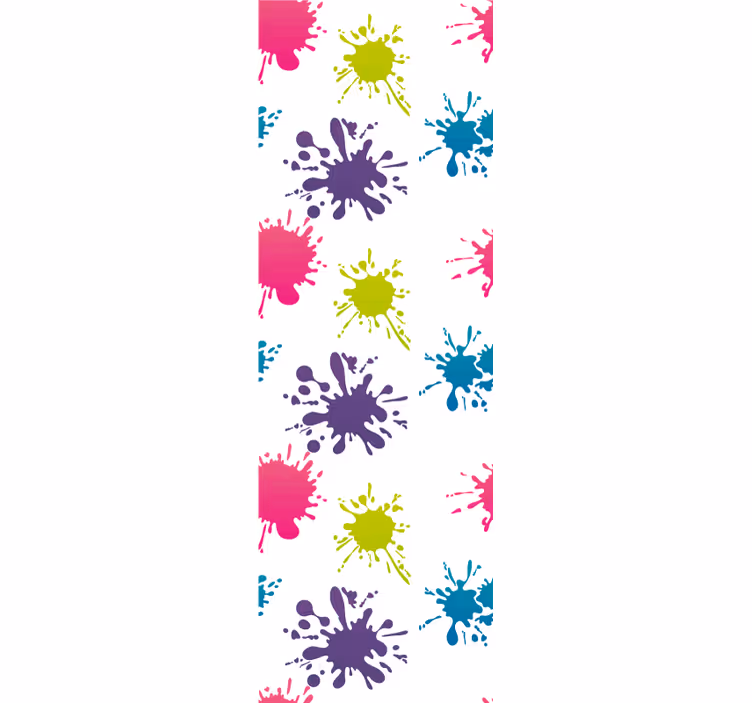 Tenda a rullo camera ragazzi esplosione multicolore - TenStickers