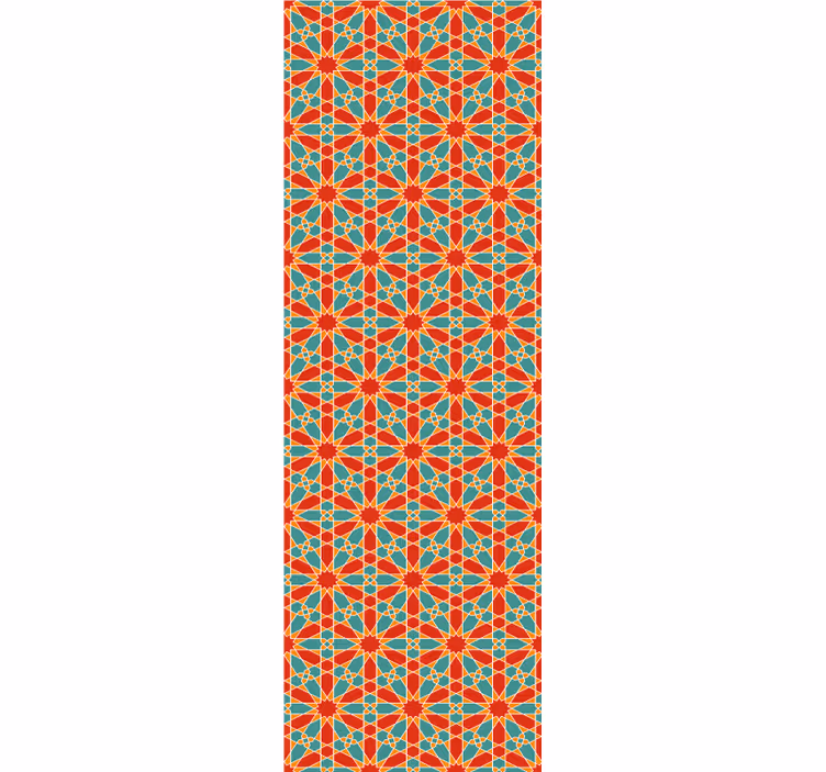 Tenda a rullo camera ragazzi motivo geometrico arabo - TenStickers