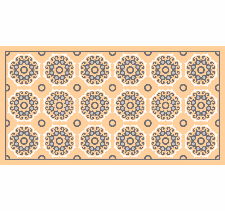 Tenda a rullo bagno motivo righe beige e grigio - TenStickers