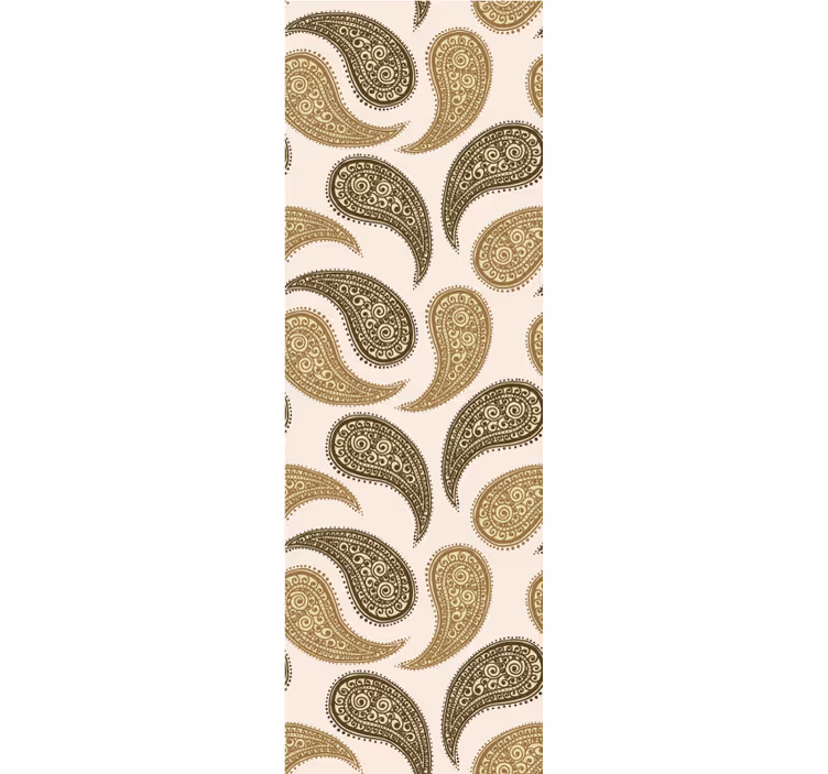 Tenda a rullo classica paisley indiano - TenStickers