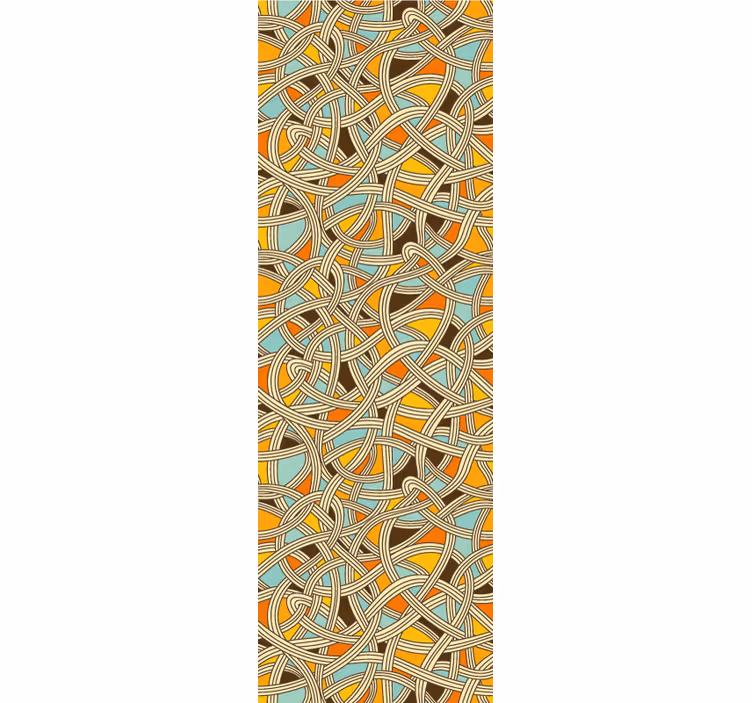 Tenda a rullo classica corde spesse pop - TenStickers