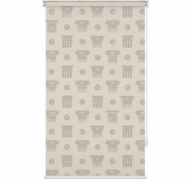 Tenda a rullo corridoio schizzo architettura greca - TenStickers