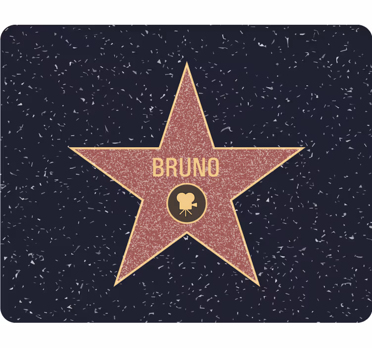 Tenda a rullo serie e film stella di hollywood - TenStickers