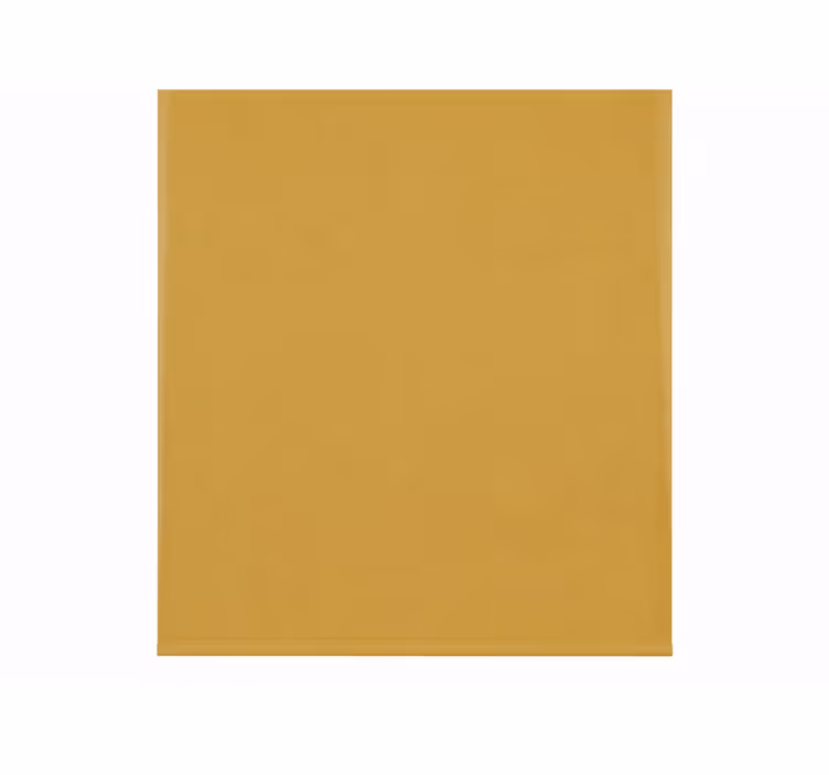 Tenda a rullo gialla colore semplice solare - TenStickers