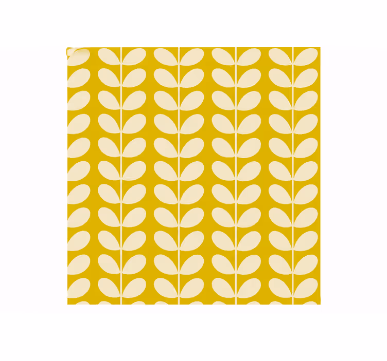 Tenda a rullo gialla giallo limone solido - TenStickers