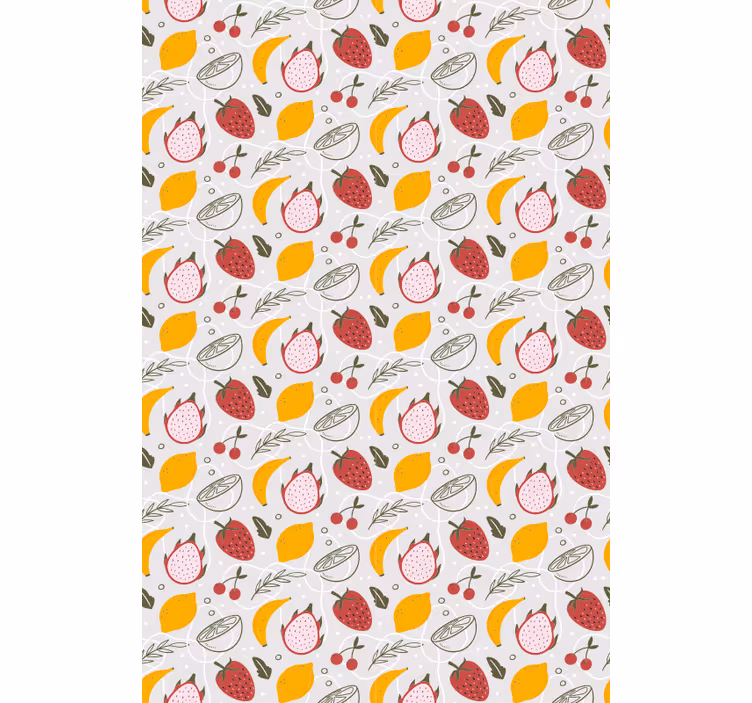 Tende a rullo frutta e verdura modello di agrumi - TenStickers