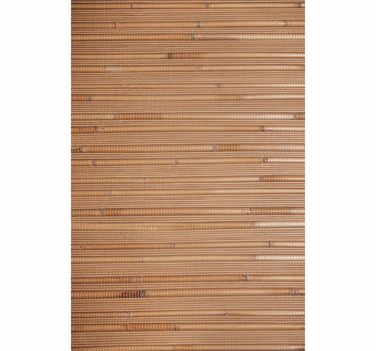 Tende a rullo rustiche Listoni marrone chiaro a strisce - TenStickers