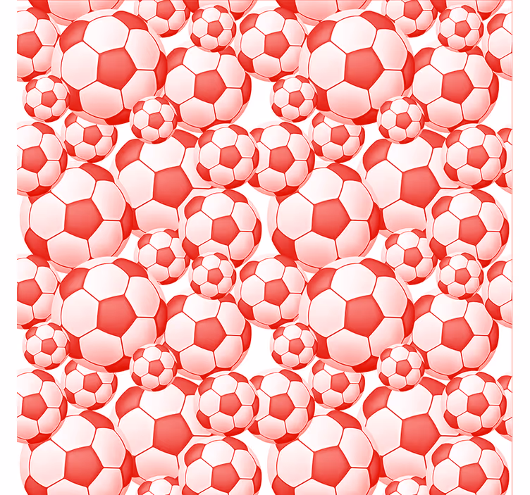 Tenda a rullo calcio modello di pallone da calcio - TenStickers
