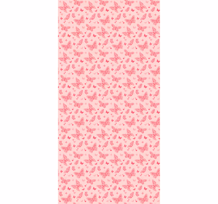 Tende a rullo farfalle Rosa - TenStickers
