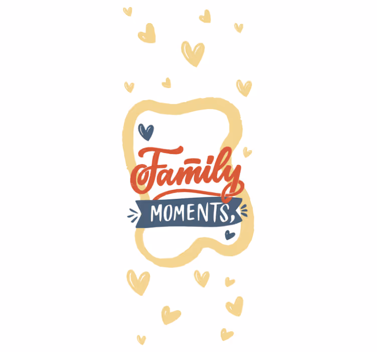 Tenda a rullo frasi custodire preziosi momenti familiari - TenStickers
