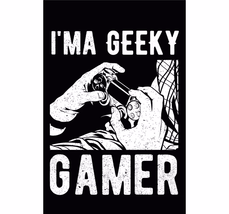 Tenda a rullo Giocatore geek - TenStickers