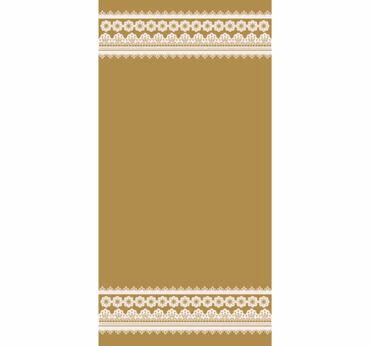 Tenda a rullo elegante fascia con motivo traforato - TenStickers