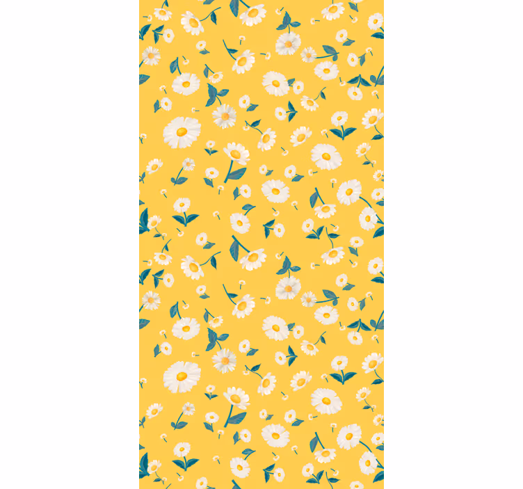 Tenda a rullo fiori e piante tenda soleggiata floreale - TenStickers