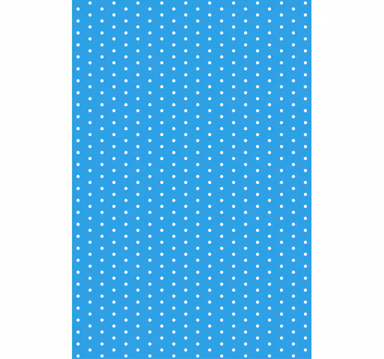 Tenda a rullo blu tema a pois - TenStickers