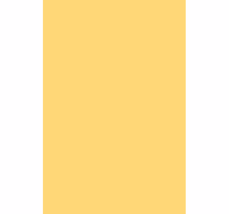 Tenda a rullo monocolore tonalità giallo tenue - TenStickers