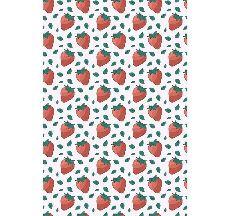 Tende a rullo frutta e verdura modello di fragola fresca - TenStickers