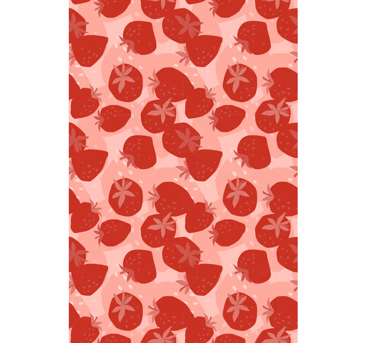 Tende a rullo frutta e verdura tema fragola - TenStickers