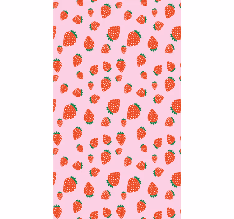 Tende a rullo frutta e verdura delizia con motivo a fragola - TenStickers