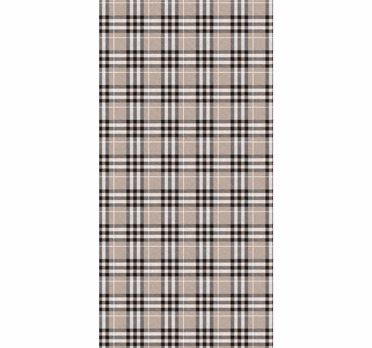 Tende a rullo motivi motivo a scacchi classico - TenStickers