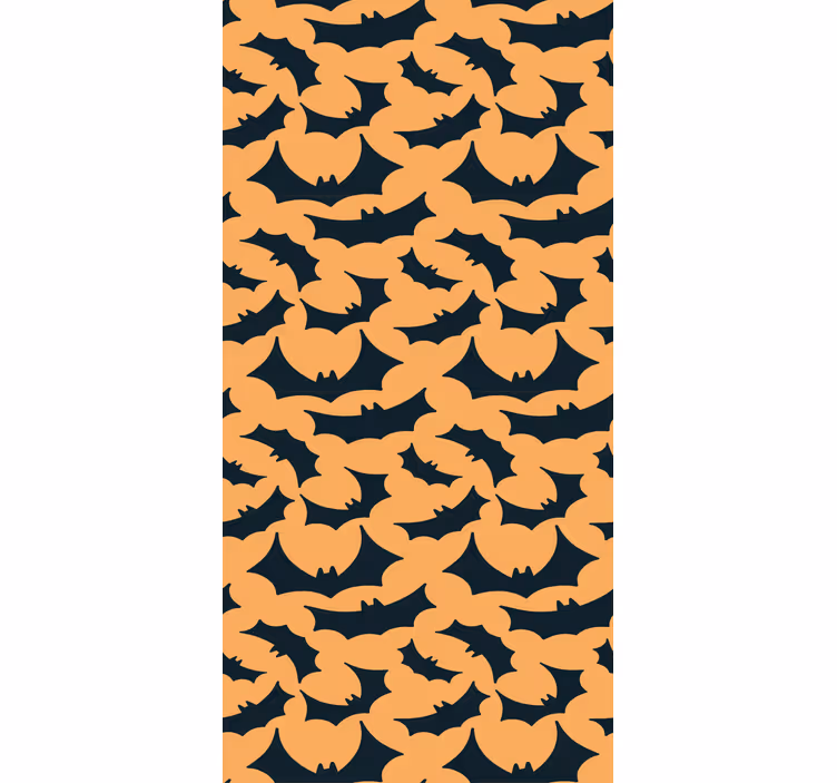 Tenda a rullo animali modello di sagoma di pipistrello - TenStickers