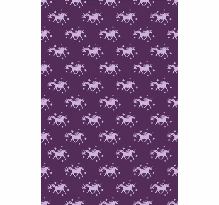 Tenda a rullo animali modello di unicorno magico - TenStickers