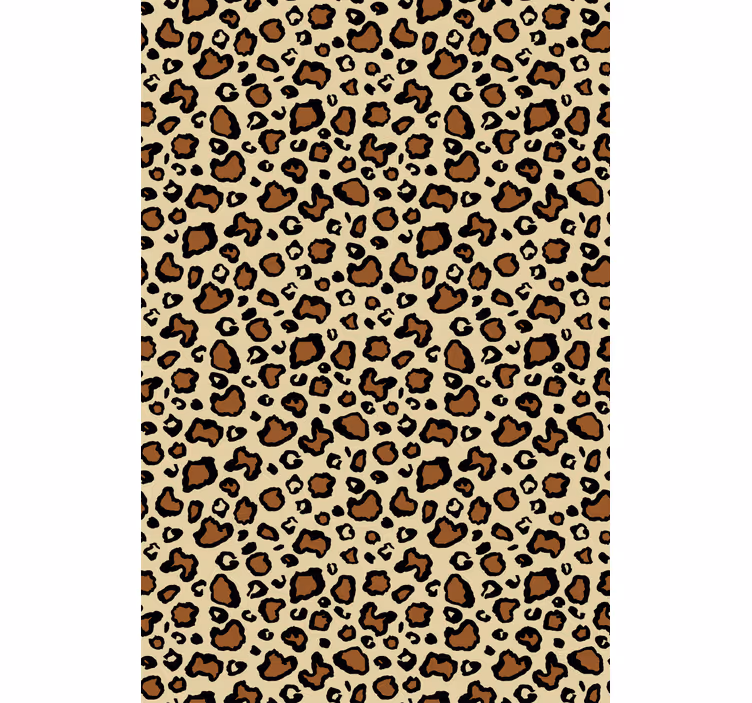 Tenda a rullo animali motivo maculato leopardato - TenStickers